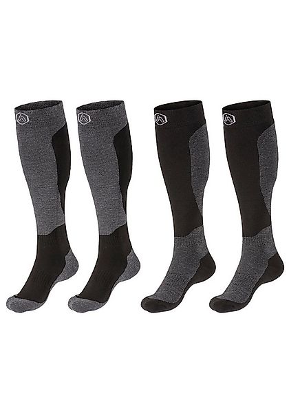 Apollo Kniestrümpfe ADULTS SKI SOCKS DESIGN (2er Pack) Unisex, hoch, mit Lo günstig online kaufen