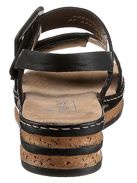 Rieker Keilsandalette, Sommerschuh, Sandale, Keilabsatz, mit günstig online kaufen