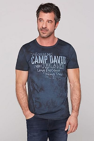 CAMP DAVID Rundhalsshirt aus Baumwolle günstig online kaufen