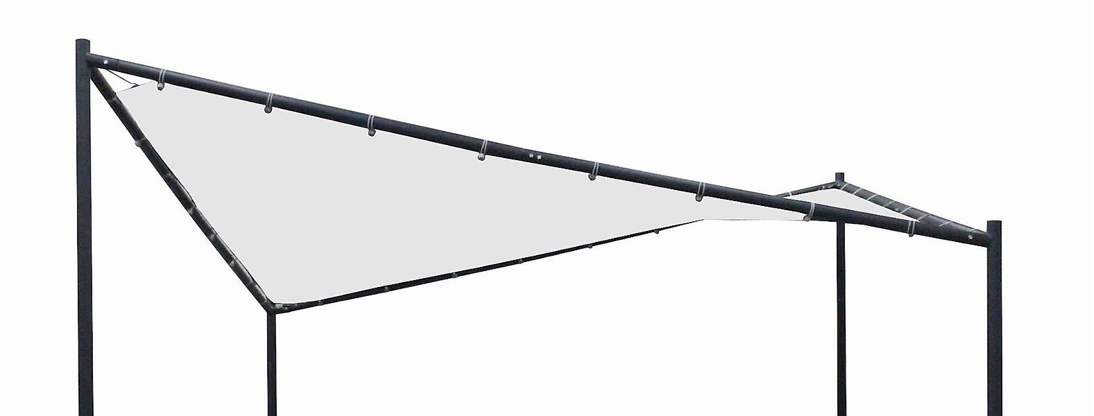 DEGAMO Pavillon-Ersatzdach ORLANDO, für Walmdachpavillon 350x350cm, günstig online kaufen
