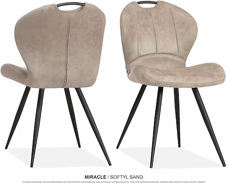 OMG Design Esszimmerstuhl »Miracle« (Set) 2 Stk.Esszimmerstuhl, pflegeleich günstig online kaufen
