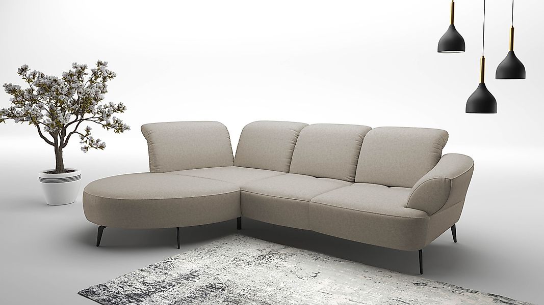 sit&more Ecksofa »Dance, L-Form, inkl. Sitztiefenverstellung« inkl. Click&S günstig online kaufen