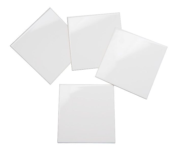 VBS Wandfliese Fliesen Keramik, Keramik 15x15, Glänzend, 4 Stück günstig online kaufen