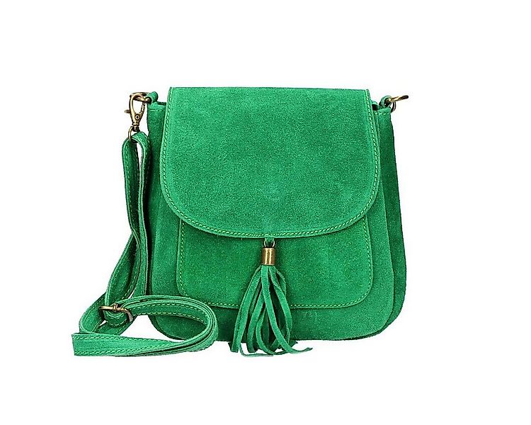 ITALYSHOP24 Schultertasche Made in Italy Damen Leder Tasche CrossOver, als günstig online kaufen