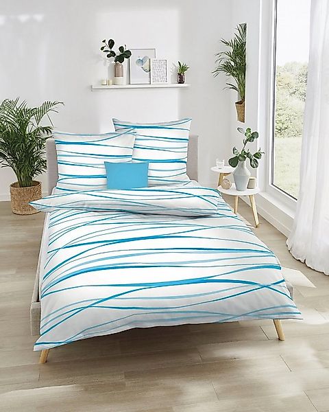 Kaeppel Bettwäsche MOTION, IN GR. 135X200, 155X220 ODER 200X200 CM, MIT REI günstig online kaufen