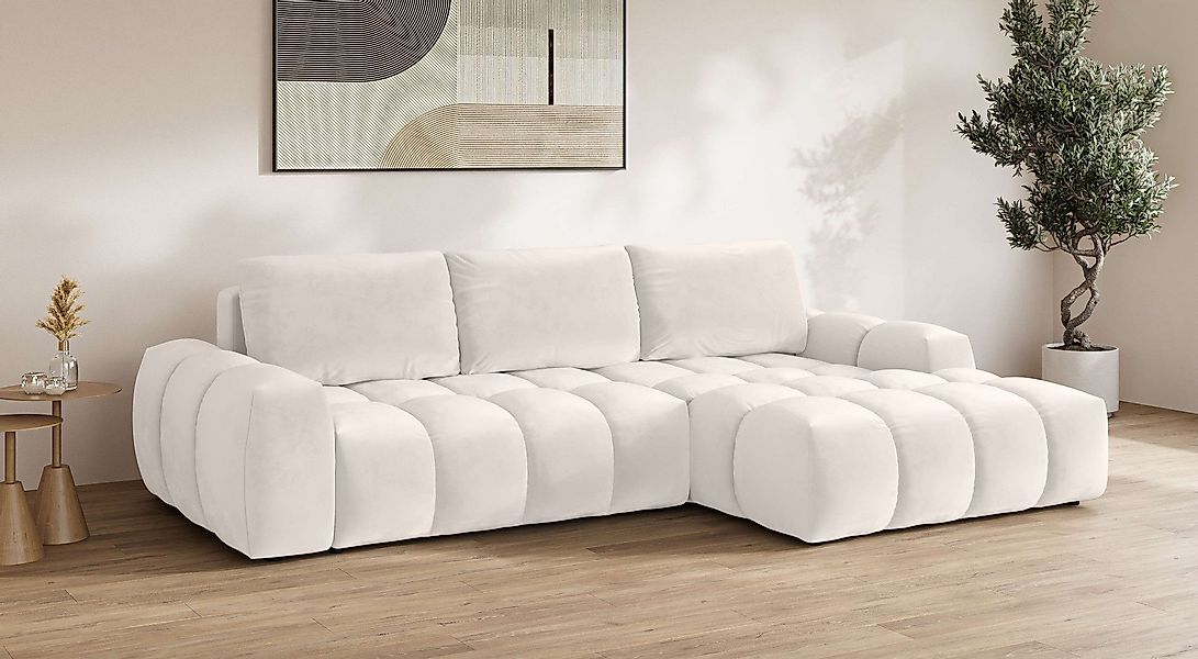INOSIGN Ecksofa AZITA klein optionale Schlafsofa günstig online kaufen