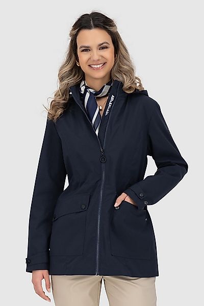 Alife & Kickin Parka LeiaAKA mit Kapuze, aufgesetzten Taschen und Band zum günstig online kaufen