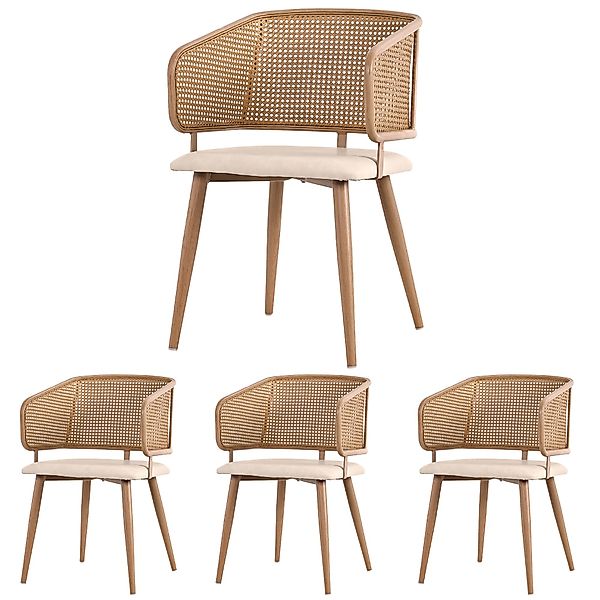 HAUSS SPOLE Esszimmerstuhl 4er Set mit günstig online kaufen