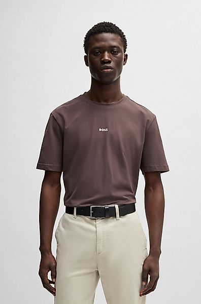 BOSS Ledergürtel Jeeko_Sz40 mit matter Schließe günstig online kaufen