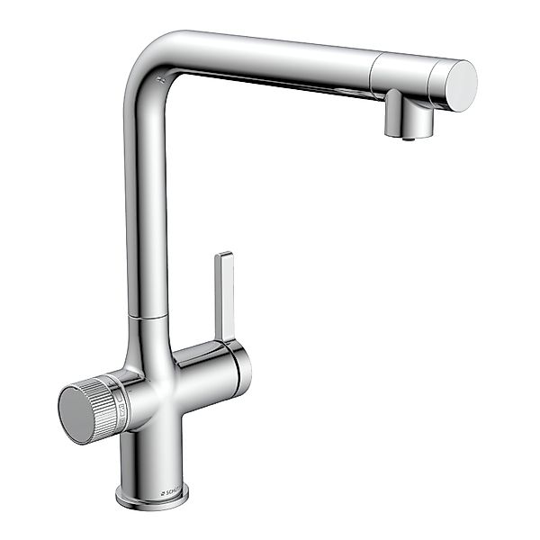 Schütte Sprudelwasser-Spültischarmatur-Set Aquastar Premium Chrom günstig online kaufen