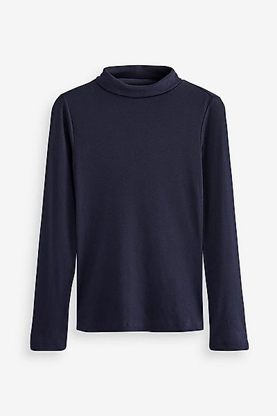 Next Rollkragenshirt Langärmeliges Rippstrickoberteil mit Rollkragen (1-tlg günstig online kaufen