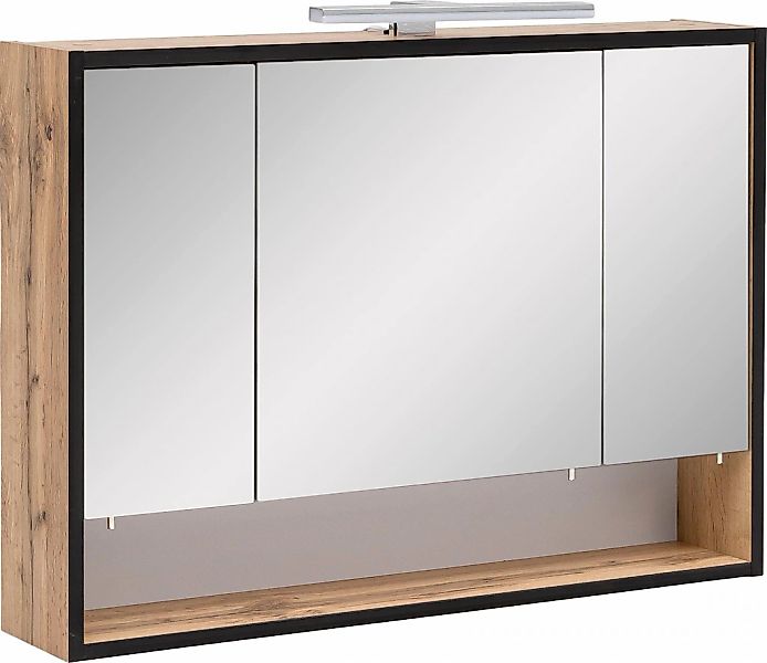 Schildmeyer Spiegelschrank "Maxima made in Germany", Breite 80 cm, 3-türig, günstig online kaufen