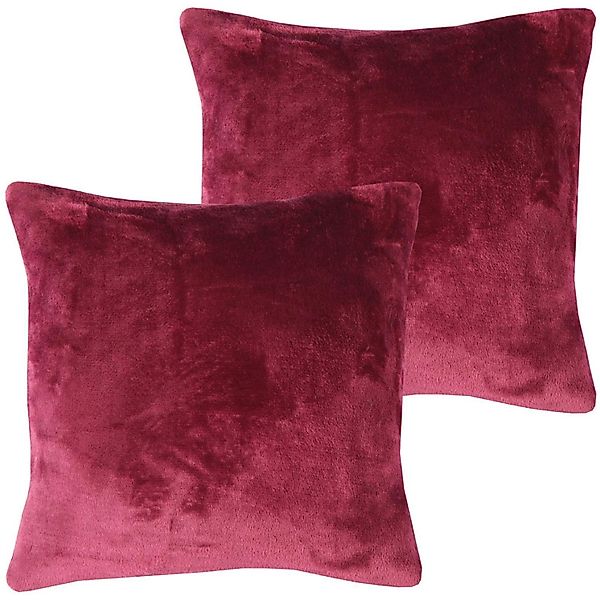 Bestlivings Kissenbezüge Celina, (2 Stück), Flauschbezug / Kissenbezug (50x günstig online kaufen