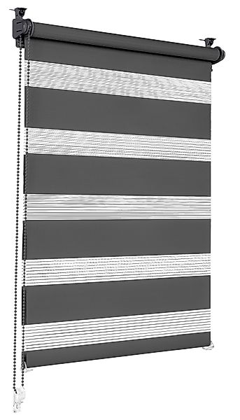 Doppelrollo Klemmfix ohne Bohren Rollos für Fenster und Tür Seitenzugrollo, günstig online kaufen