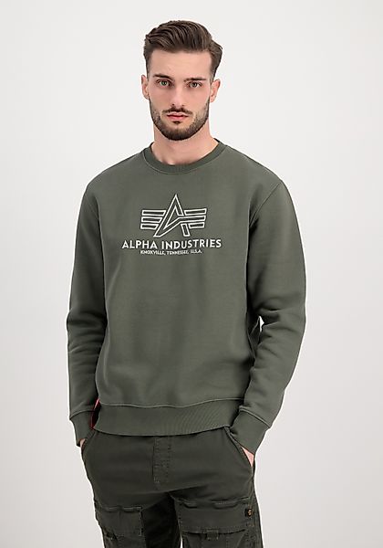 Alpha Industries Sweater "Alpha Industries Men - Sweatshirts Basic Sweater günstig online kaufen