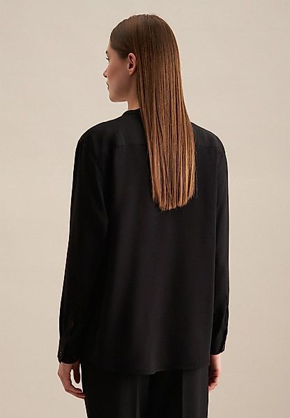 seidensticker Klassische Bluse 1/1 V-Neck Uni günstig online kaufen