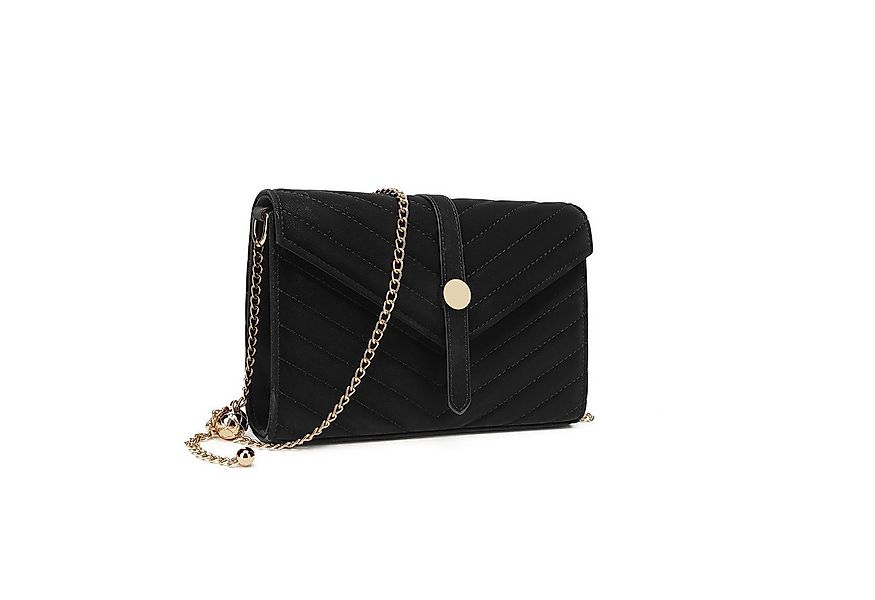 Miss Lulu Clutch Damen-Clutch – Elegante Abendtasche mit Kette günstig online kaufen