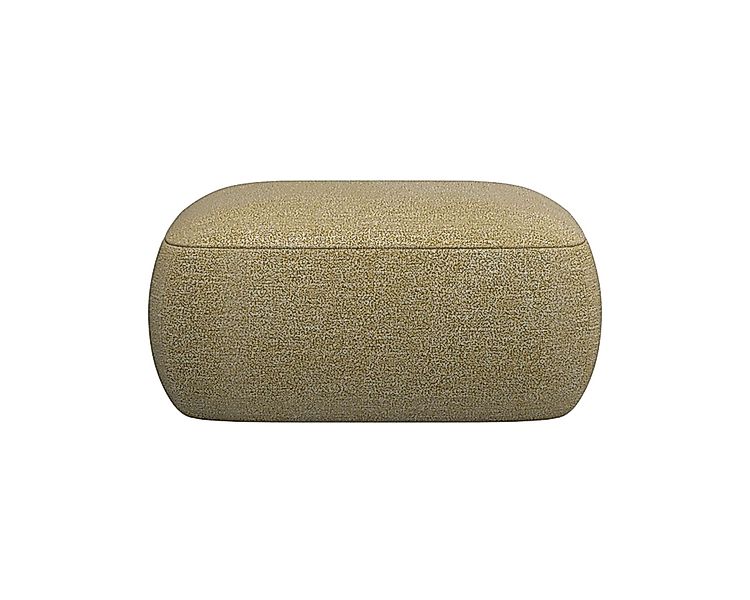 FLEXLUX Pouf »Torino, rund, bodennah, Sitzhocker, Polsterhocker«, Modernes, günstig online kaufen