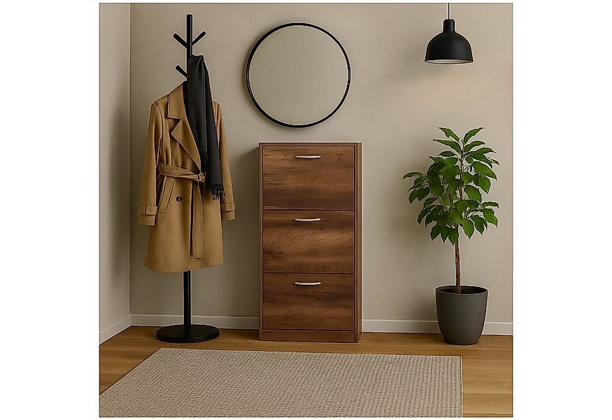 HTI-Living Schuhkipper Schuhschrank Thekla Eiche (Stück, 1 St., 1 Schuhschr günstig online kaufen