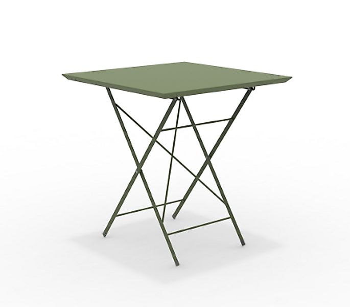 STEP - robuster Outdoortisch klappbar 70x70 cm mintgrün günstig online kaufen