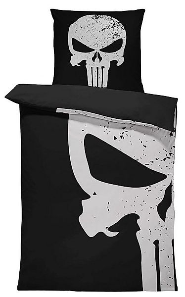 One Home Bettwäsche Skull, Mikrofaser, 2 teilig, Totenkopf Muster günstig online kaufen