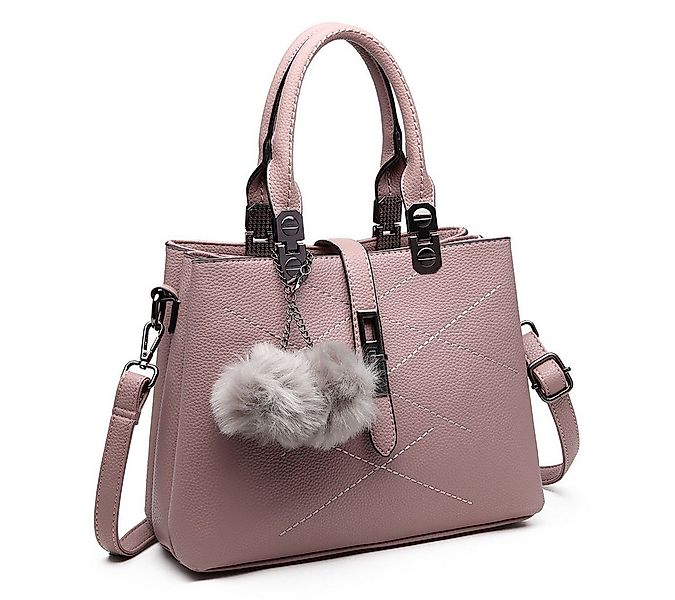 Miss Lulu Umhängetasche Schultertasche im Leder-Look mit mehreren Fächern u günstig online kaufen