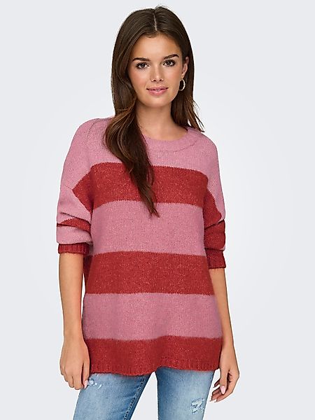 ONLY Rundhalspullover ONLFILONE LIFE LS O-NECK günstig online kaufen