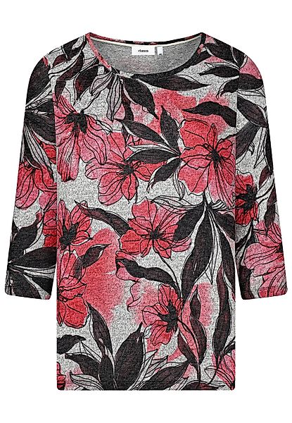 elanza T-Shirt Shirt mit floralem Print günstig online kaufen