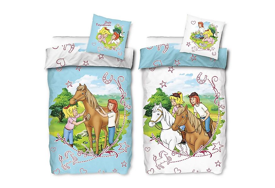 BERONAGE Kinderbettwäsche Bibi und Tina Sternenzauber Bettwäsche Biber / Fl günstig online kaufen