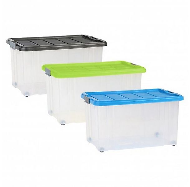 axentia Aufbewahrungsbox Unibox 60 x 40 x 34 cm 55 l Deckel Roll. 235874 (1 günstig online kaufen
