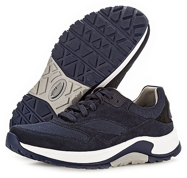 Gabor Rollingsoft Keilsneaker, Freizeitschuh, Halbschuh, Schnürschuh mit We günstig online kaufen
