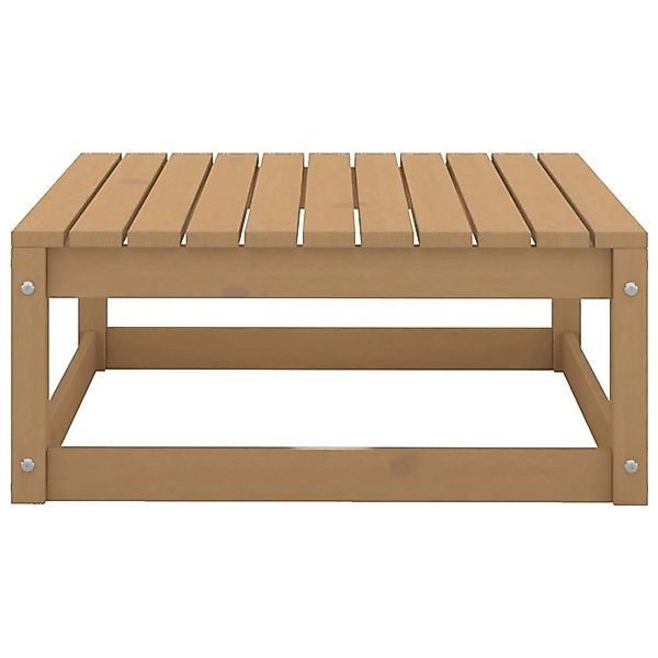 vidaXL Gartenhocker 70x70x30 cm Honigbraun Massivholz Kiefer günstig online kaufen