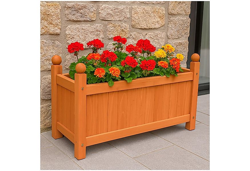 HTI-Living Blumenkasten Holz-Pflanzkasten in Braun (Stück, 1 St., 1 Blumenk günstig online kaufen