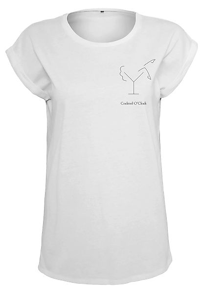 MisterTee T-Shirt "MisterTee Damen Ladies Cocktail OClock Tee" günstig online kaufen