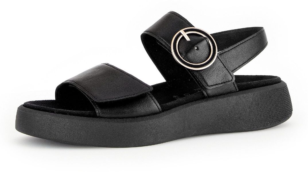 Gabor FLORENZ Keilsandalette, Plateau, Sommerschuh, Riemchensandale, günstig online kaufen
