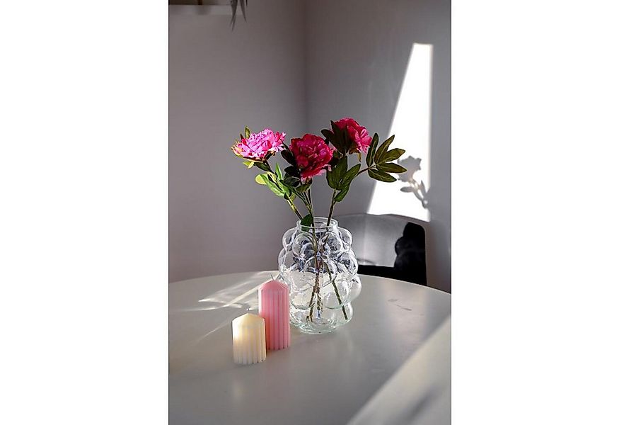 BURI Tischvase BURI Vase Bubble Transparent Glas Dekoration Tisch Blumen Ge günstig online kaufen