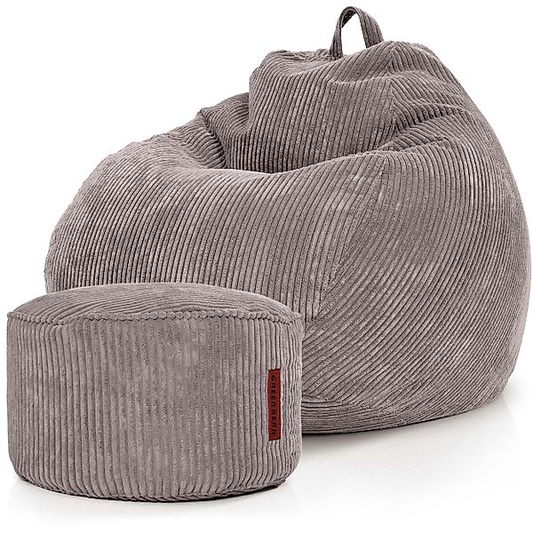 Green Bean Sitzsack Scoop + Pouf günstig online kaufen