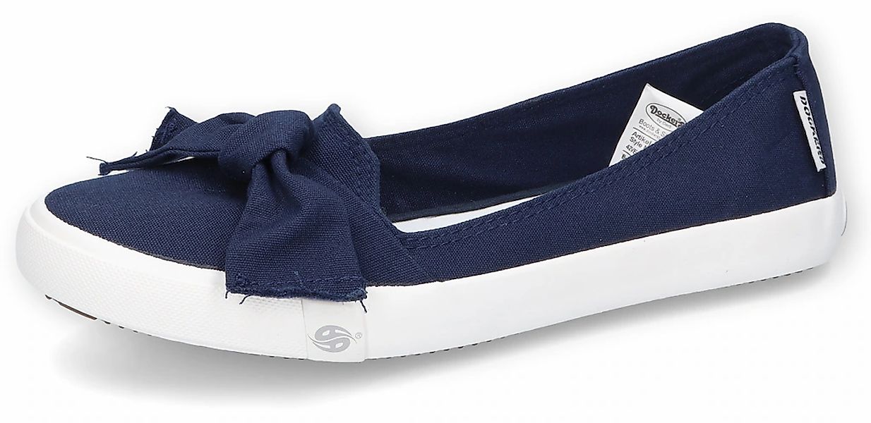 Dockers by Gerli Sneaker Ballerinas, Freizeitschuh mit auffälliger Schleife günstig online kaufen