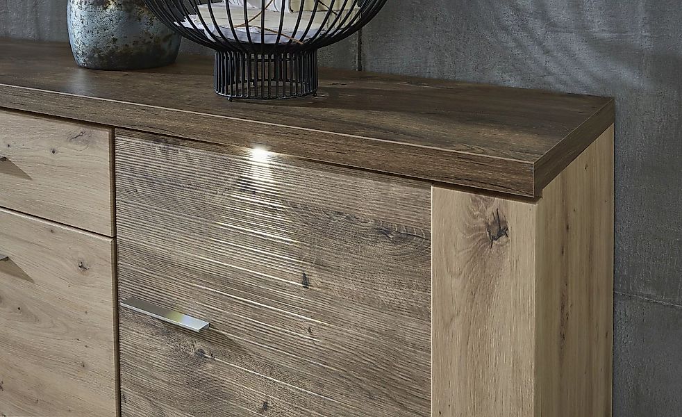 uno Sideboard  Titan ¦ holzfarben ¦ Maße (cm): B: 194 H: 108 T: 42.0 Kommod günstig online kaufen