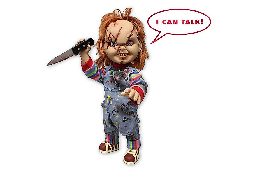 MEZCO Actionfigur Child's Play Chucky Puppe 15 Talking Mega Scale günstig online kaufen
