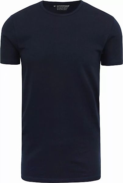 Garage Stretch Basic T-Shirt Navy Rundhals - Größe L günstig online kaufen