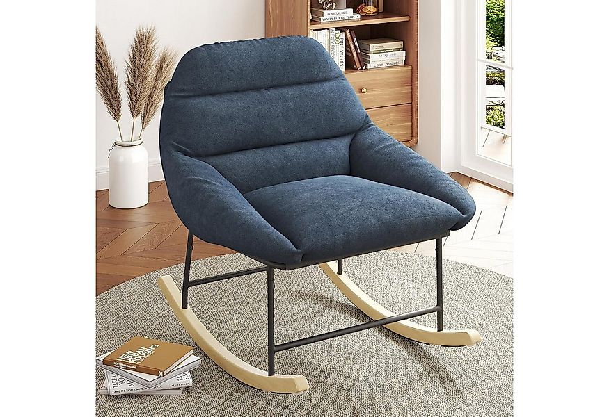 OUNUO Schaukelstuhl Bequemer Schaukelstuhl für das Kinderzimmer günstig online kaufen