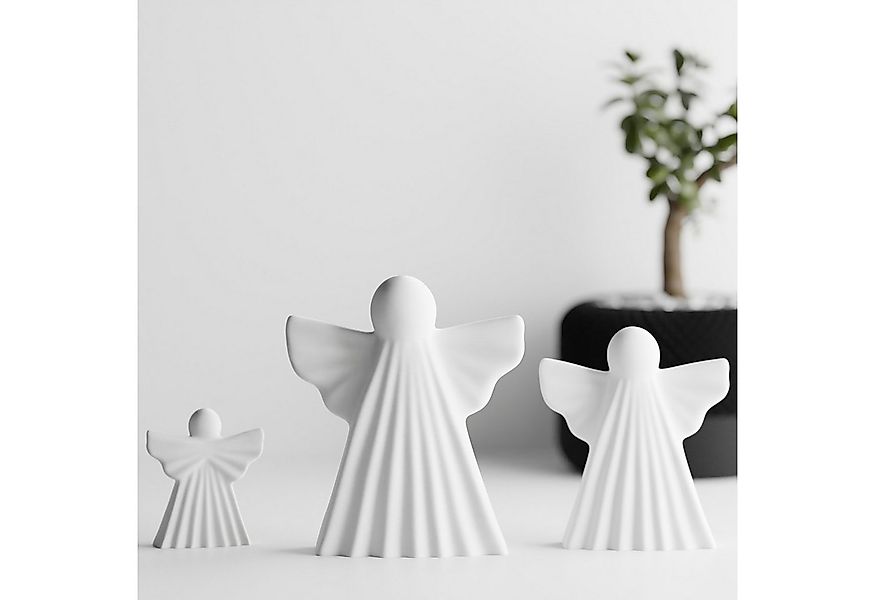 Shapes - Decorations Engelfigur Deko Engel 3er Set – moderne Weihnachtsdeko günstig online kaufen