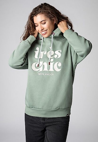 Eight2Nine Kapuzenpullover Damen Hoodie Kapuzenpullover mit Stickereien Swe günstig online kaufen