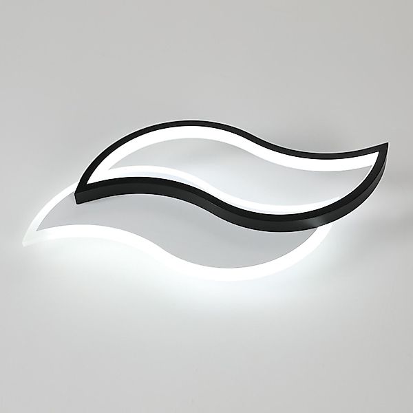 Goeco Deckenleuchte Acryl-Dekolampe,Blattlampe,für Garderobe,Schlafzimmer,F günstig online kaufen