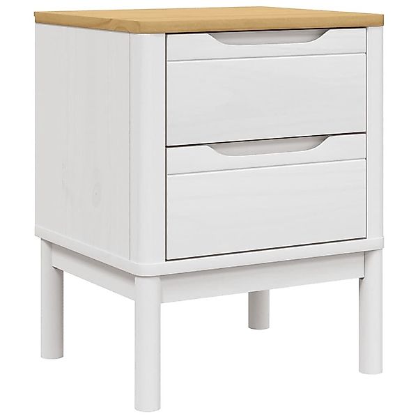 vidaXL Nachttisch Nachttisch Weiß 45x39x57 cm günstig online kaufen