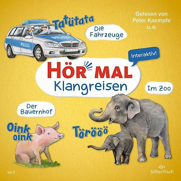 Silberfisch Verlag Hörspiel Hör mal: Die Fahrzeuge, Der Bauernhof, Im Zoo. günstig online kaufen