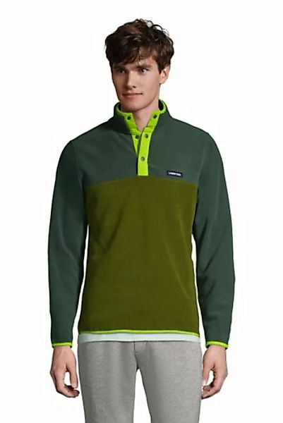 Leichter Fleece-Pullover für große Herren, Herren, Größe: XXL Tall, Grün, b günstig online kaufen