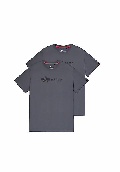 Alpha Industries T-Shirt "Alpha Label T-Shirt 2 Pack" günstig online kaufen