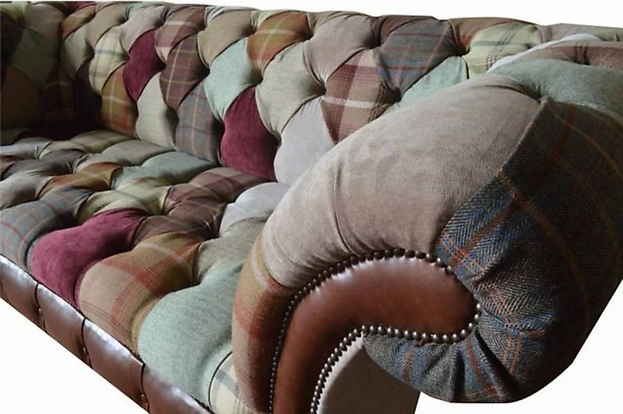 JVmoebel Chesterfield-Sofa, Sofa Dreisitzer Wohnzimmer Klassisch Design Che günstig online kaufen